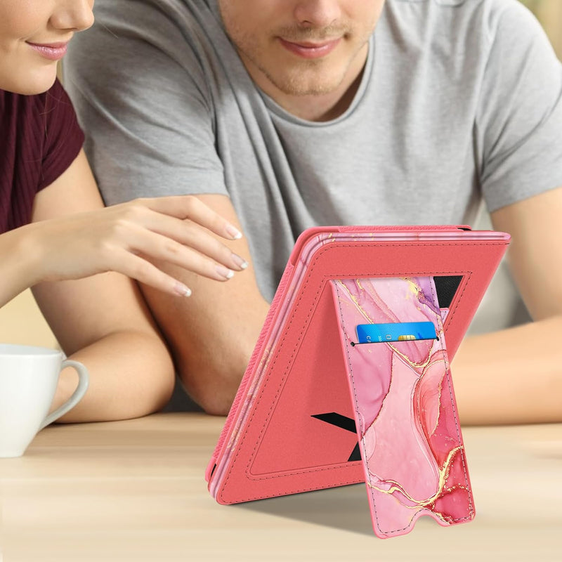 Kindle Paperwhite (11th Gen 2021) Sleeve Case with Foldable Stand and Hand Strap | Fintie