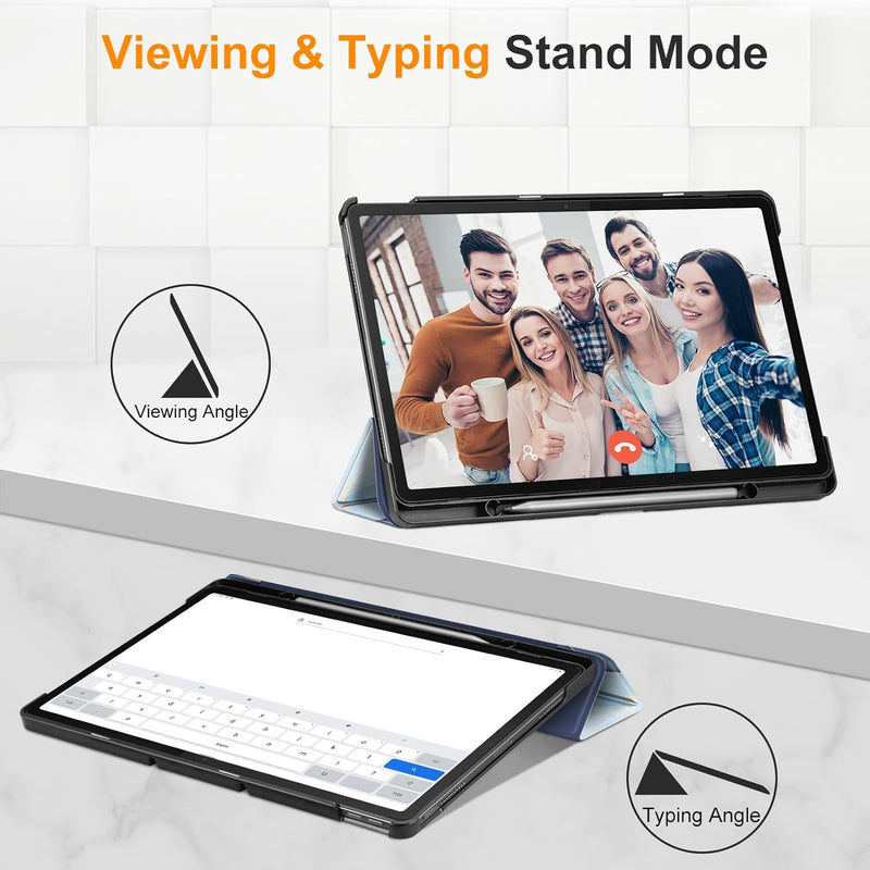 Lenovo Tab P12 (Model: TB370FU) Slim Shell Stand Cover | Fintie