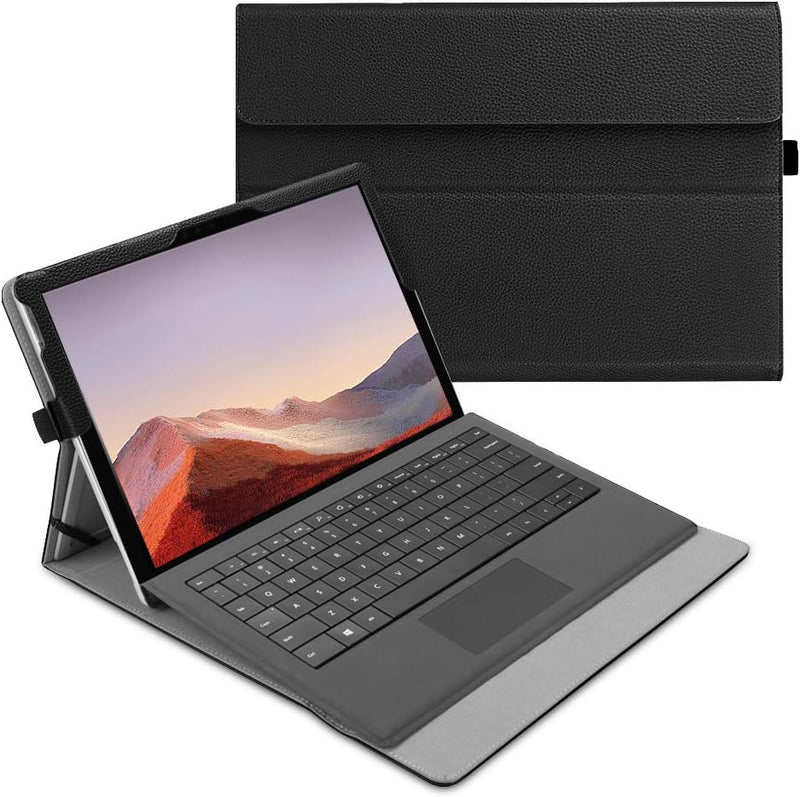 Surface Pro 7+/Pro 7/6/5/4/3 Multiple Angle Viewing Portfolio Business Case | Fintie