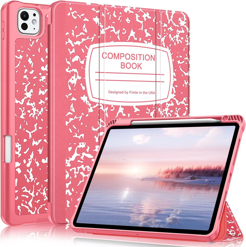 iPad Pro 11" (M5 chip 2025, M4 chip 2024) SlimShell Case with Pencil Holder | Fintie