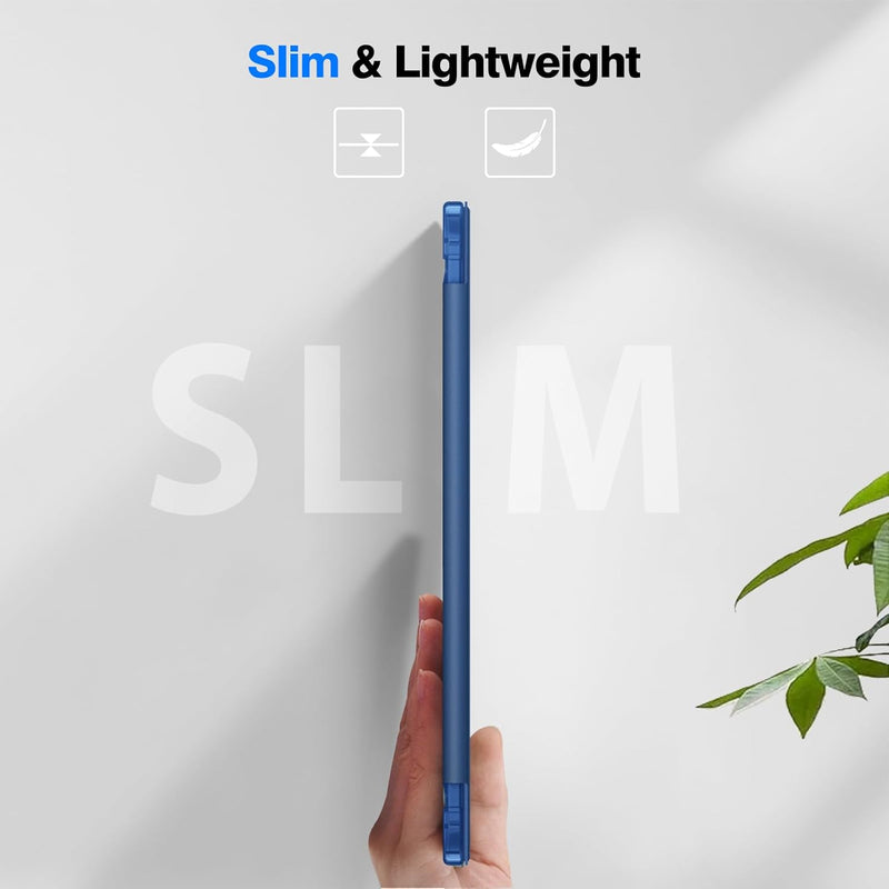 iPad Pro 11-inch (M5/M4 chip, 2025/2024) SlimShell Case with Translucent Frosted Back | Fintie