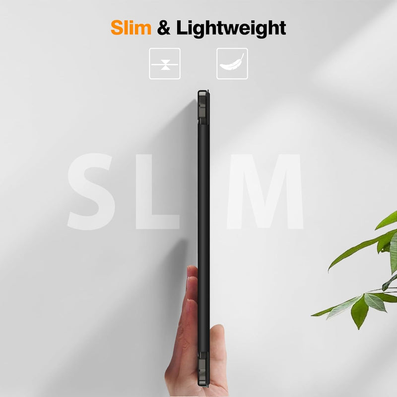 iPad Pro 13-inch (M5/M4 Chip, 2025/2024) SlimShell Case with Translucent Frosted Back | Fintie