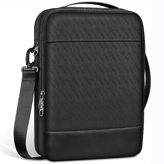 Fintie Laptop Shoulder Bag for MacBook Pro 14, MacBook Air 15, MacBook Air 13.6