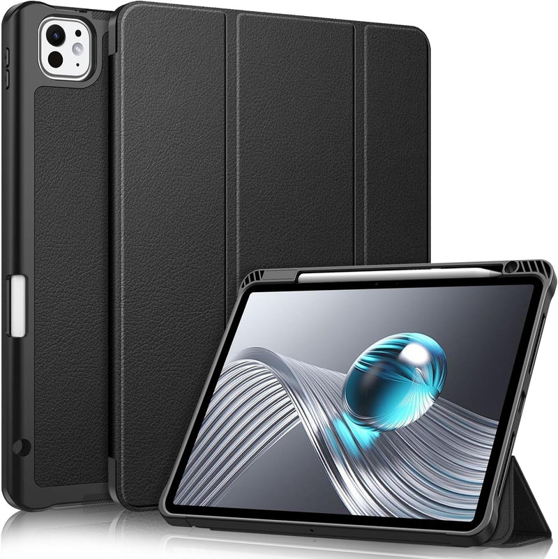 iPad Pro 11" (M5 chip 2025, M4 chip 2024) SlimShell Case with Pencil Holder | Fintie