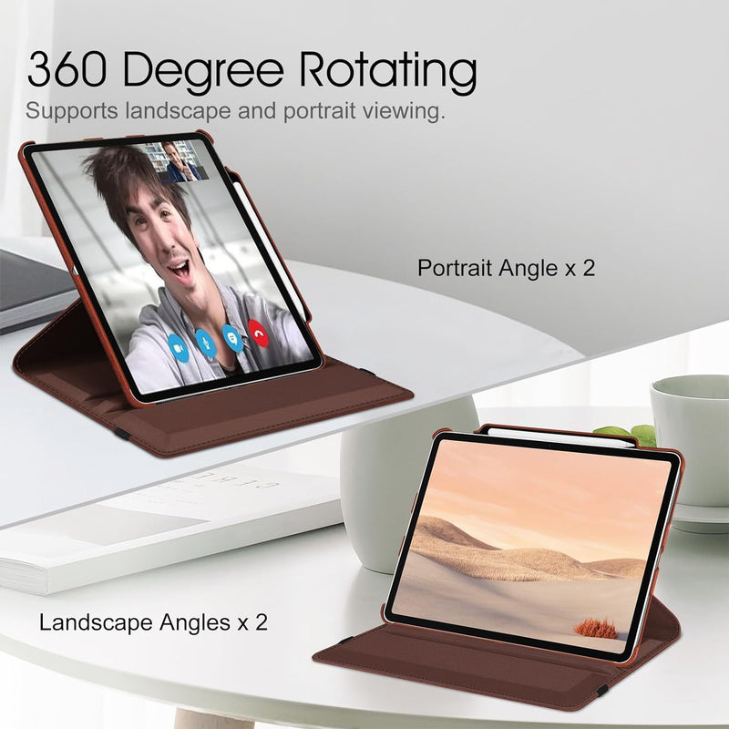 stand ipad pro 13 in portrait positions