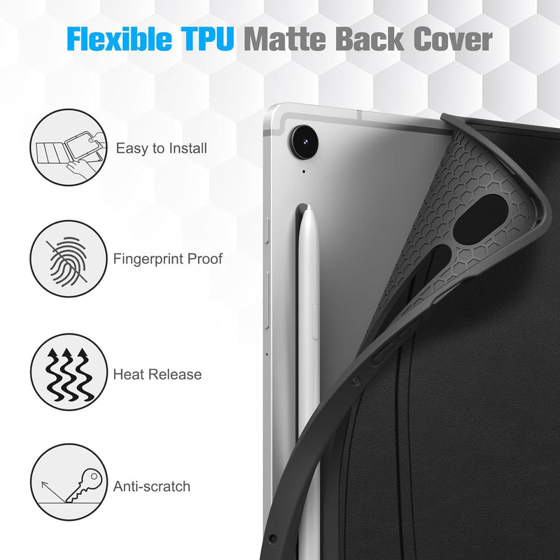 Galaxy Tab S10 Lite/ Tab S10 FE 5G 10.9"/Galaxy Tab S9 FE 5G 10.9"/Galaxy Tab S9 11" Multi-Angle Viewing Rugged Case | Fintie