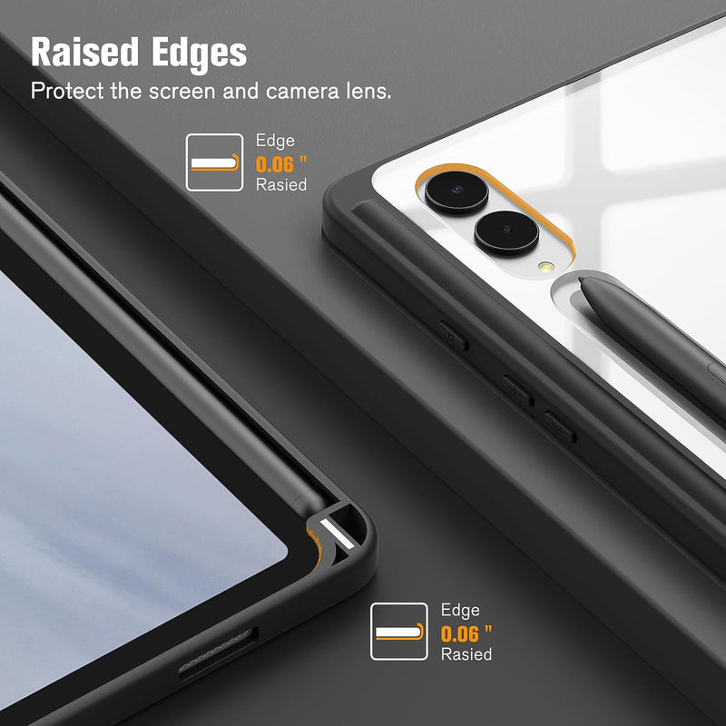 Galaxy Tab S9 Plus 12.4-inch Hybrid Slim Case w/ S Pen Holder | Fintie