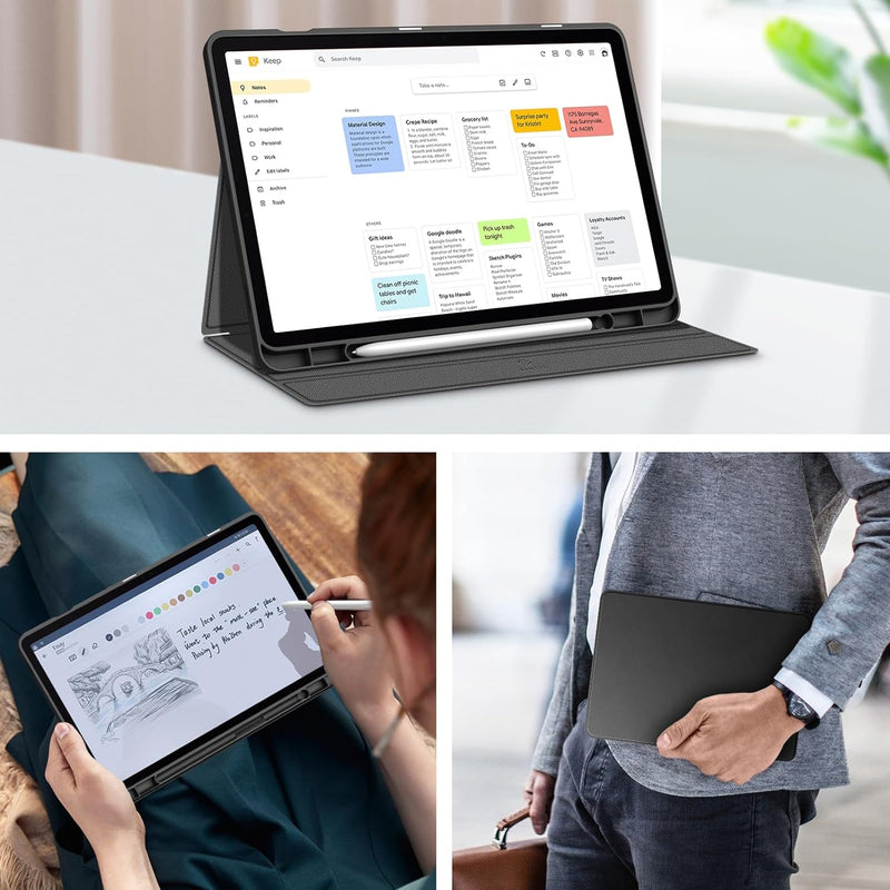 Galaxy Tab S10 Lite/ Tab S10 FE 5G 10.9"/Galaxy Tab S9 FE 5G 10.9"/Galaxy Tab S9 11" Multi-Angle Viewing Rugged Case | Fintie