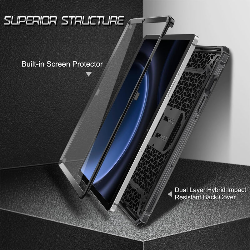 Galaxy Tab S10 Lite 2025/ Tab S10 FE 5G 10.9" (2025)/Galaxy Tab S9 FE 5G 10.9"/Galaxy Tab S9 11" Tuatara Shockproof Case | Fintie