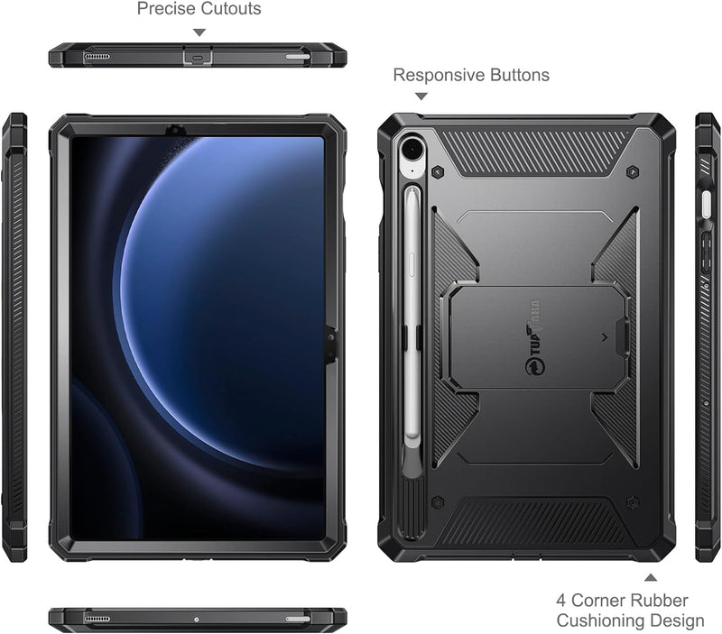 Galaxy Tab S10 Lite 2025/ Tab S10 FE 5G 10.9" (2025)/Galaxy Tab S9 FE 5G 10.9"/Galaxy Tab S9 11" Tuatara Shockproof Case | Fintie