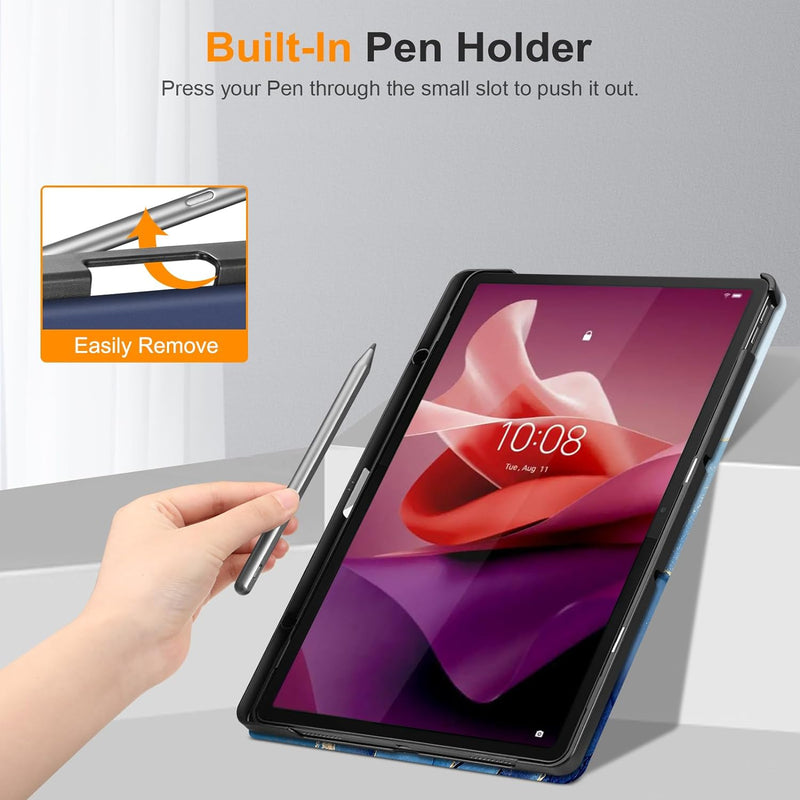 Lenovo Tab P12 (Model: TB370FU) Slim Shell Stand Cover | Fintie