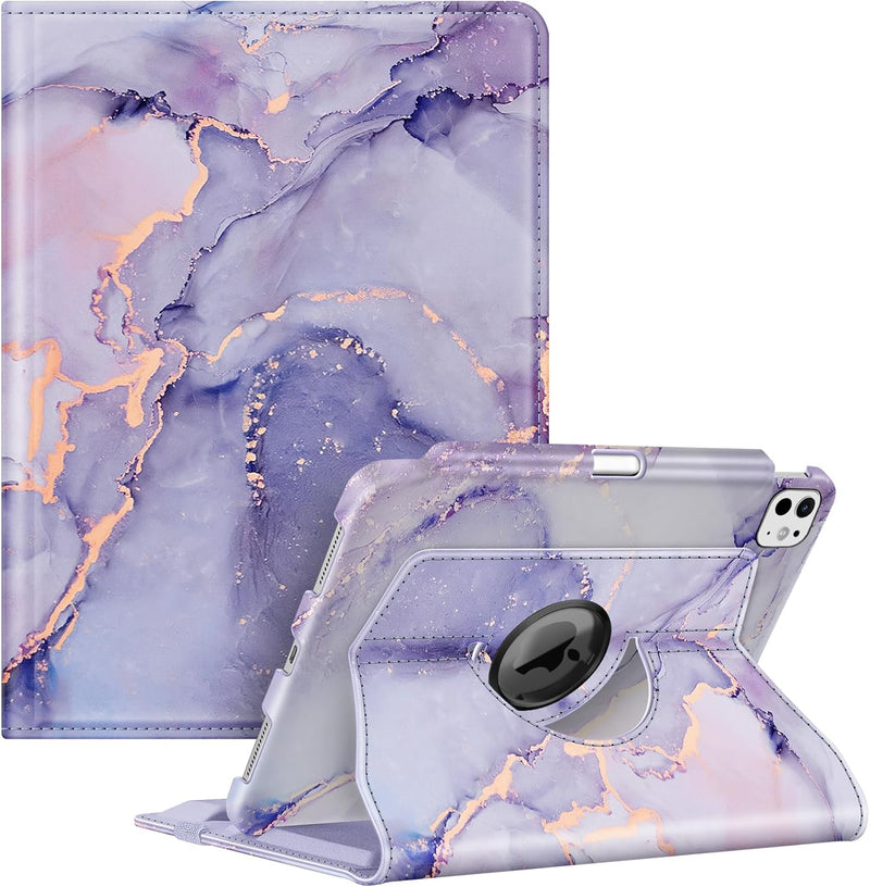 iPad Pro 11-inch 2025/2024 (M5/M4 chip) 360-Degree Swiveling Stand Case | Fintie