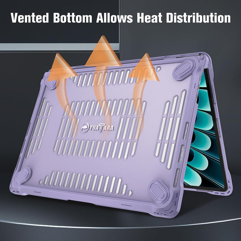 MacBook Air 15.3" (M4/M3/M2, A3241/A3114/A2941) Heavy-Duty Rugged Case | Fintie