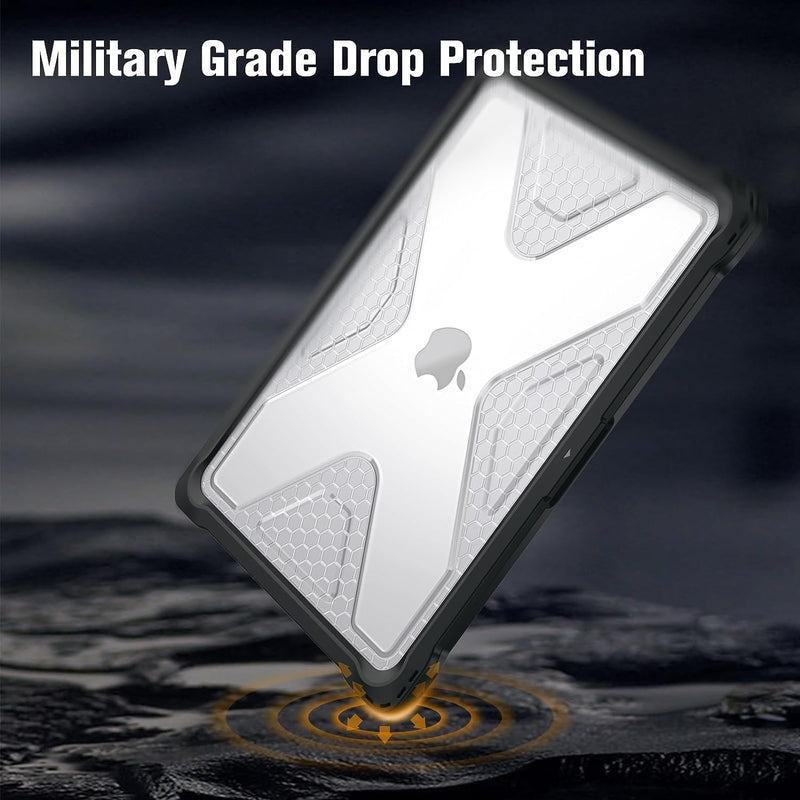 MacBook Air 15.3" (M4/M3/M2, A3241/A3114/A2941) Heavy-Duty Rugged Case | Fintie