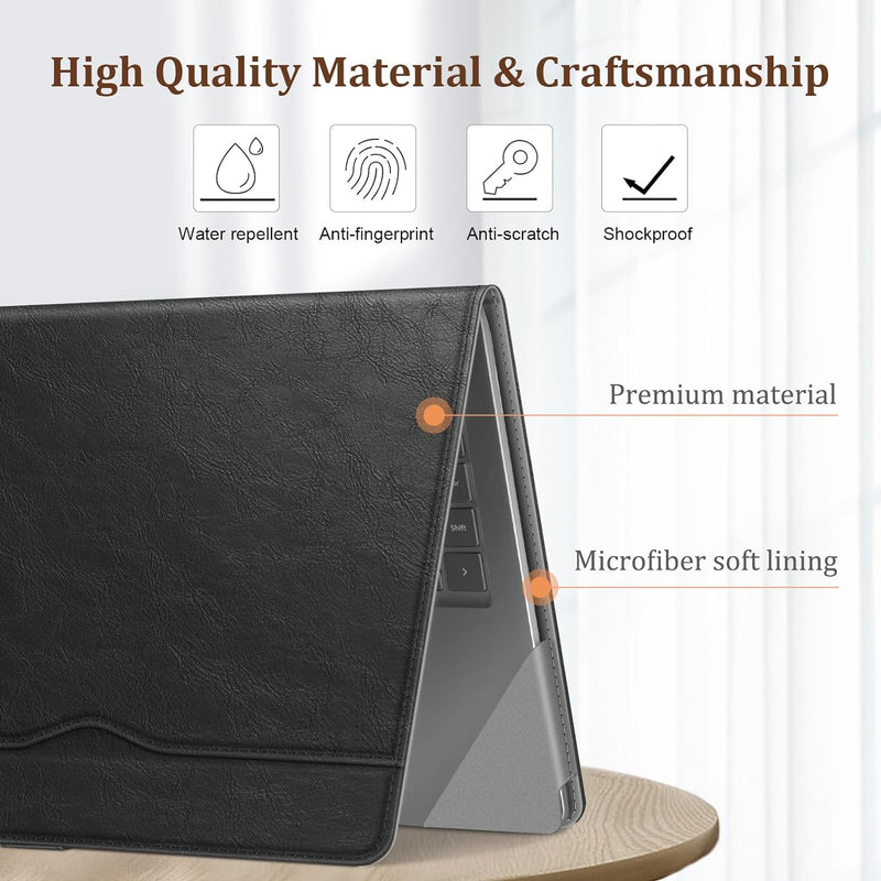 Surface Laptop Go 12.4" PU Leather Sleeve Case | Fintie