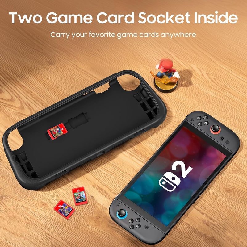 Ultralight Case Compatible with Nintendo Switch 2 (2025) with 2 Game Card Slots | Fintie