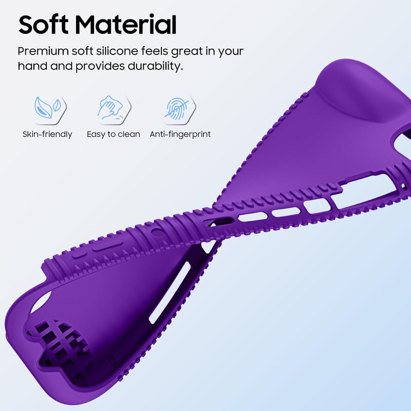 Soft Silicone Case for Nintendo Switch 2 w/Ergonomic Grip and 2 Cartridge Slots, Durable & Anti-Slip | Fintie