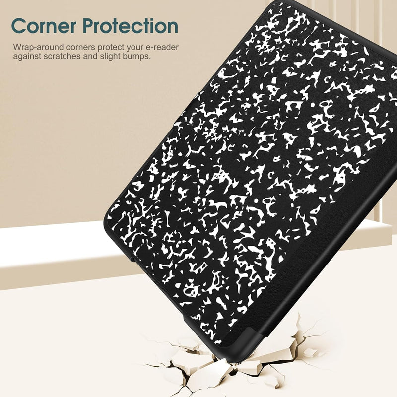 Kindle Paperwhite 7-Inch (12th Gen, 2024)/Kindle Colorsoft 2024 Slim PU Leather Case | Fintie