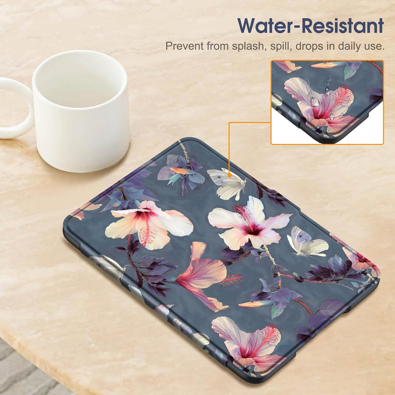 Kindle Paperwhite 7-Inch (12th Gen, 2024)/Kindle Colorsoft 2024 Slim PU Leather Case | Fintie