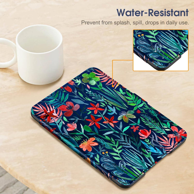 Kindle Paperwhite 7-Inch (12th Gen, 2024)/Kindle Colorsoft 2024 Slim PU Leather Case | Fintie