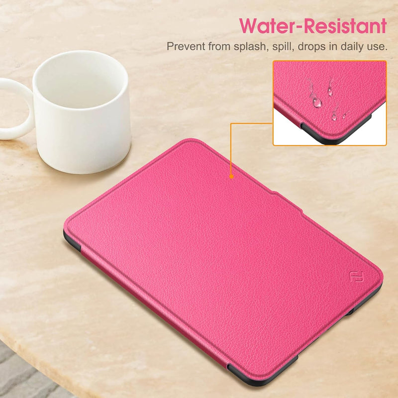 Kindle Paperwhite 7-Inch (12th Gen, 2024)/Kindle Colorsoft 2024 Slim PU Leather Case | Fintie