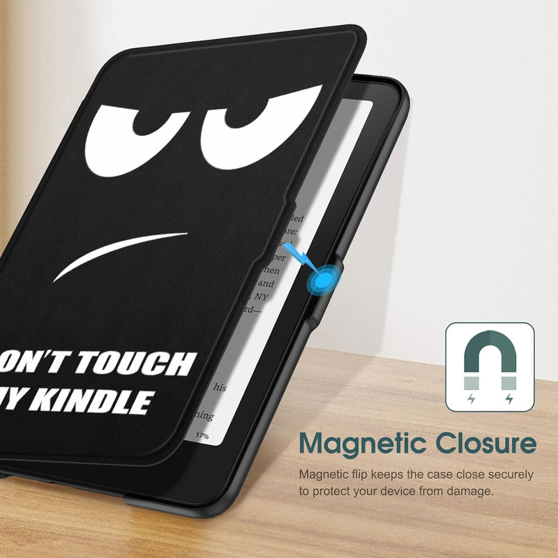 Kindle Paperwhite 7-Inch (12th Gen, 2024)/Kindle Colorsoft 2024 Slim PU Leather Case | Fintie