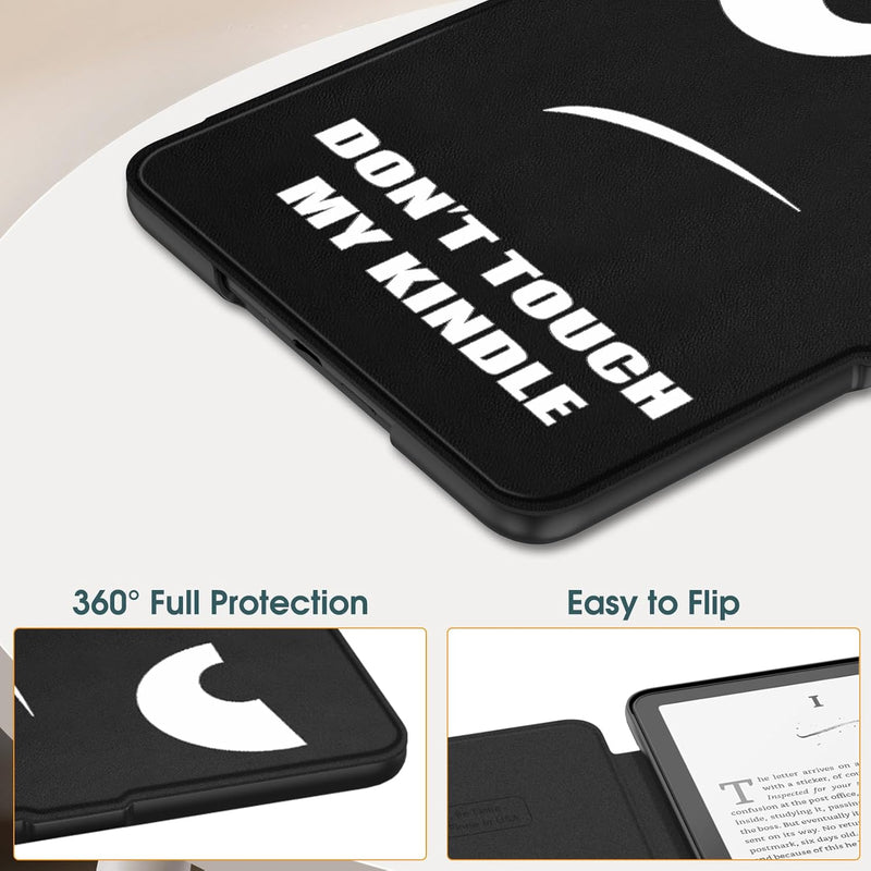 Kindle Paperwhite 7-Inch (12th Gen, 2024)/Kindle Colorsoft 2024 Slim PU Leather Case | Fintie