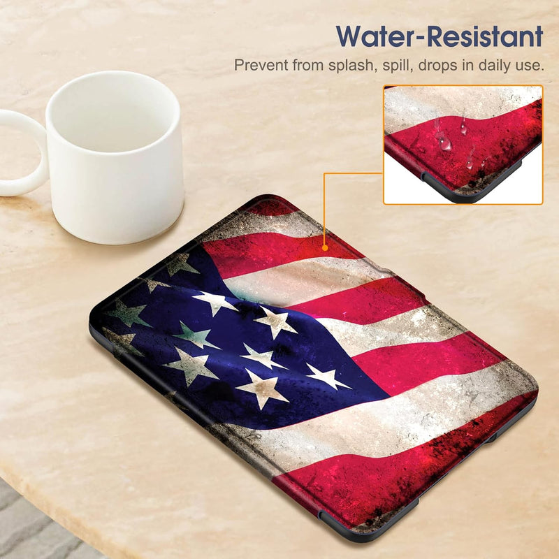 Kindle Paperwhite 7-Inch (12th Gen, 2024)/Kindle Colorsoft 2024 Slim PU Leather Case | Fintie