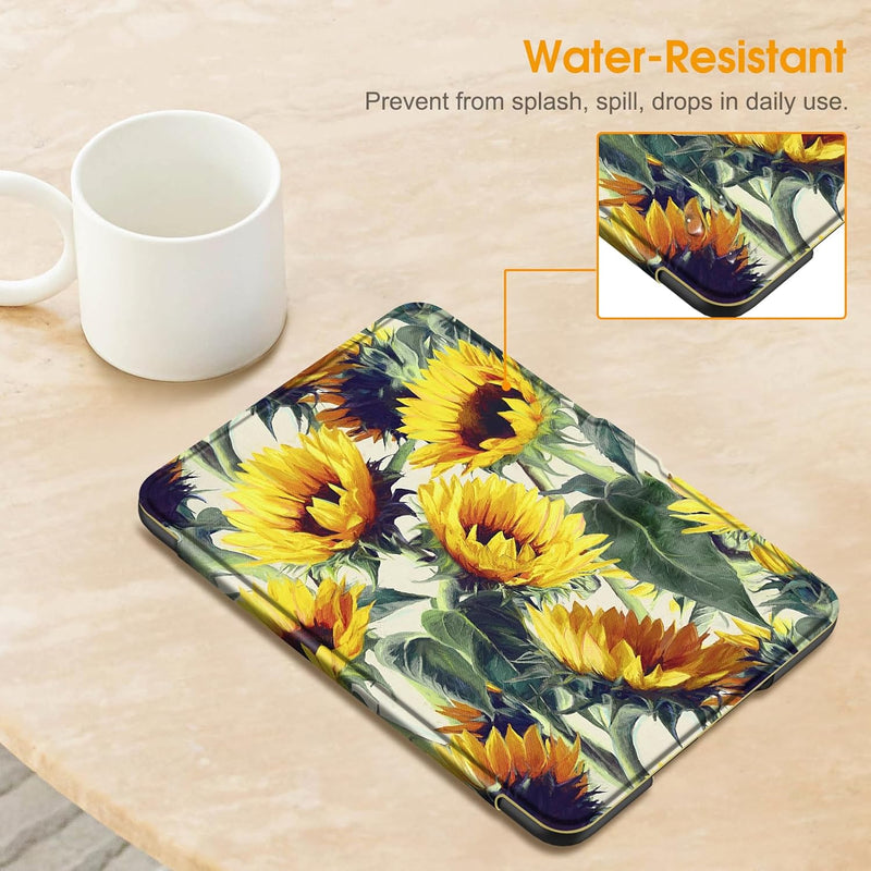 Kindle Paperwhite 7-Inch (12th Gen, 2024)/Kindle Colorsoft 2024 Slim PU Leather Case | Fintie