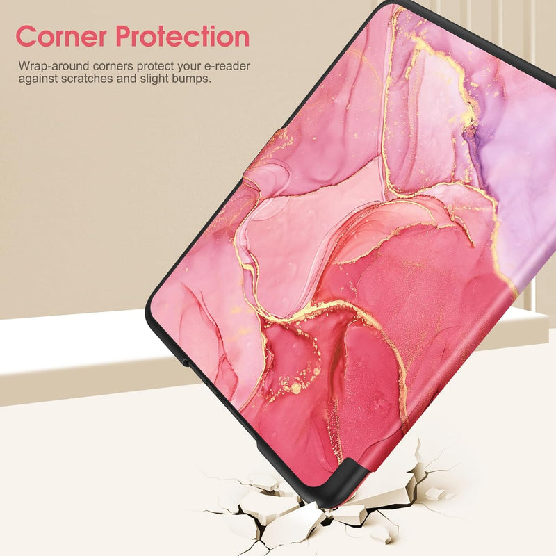 Kindle Paperwhite 7-Inch (12th Gen, 2024)/Kindle Colorsoft 2024 Slim PU Leather Case | Fintie