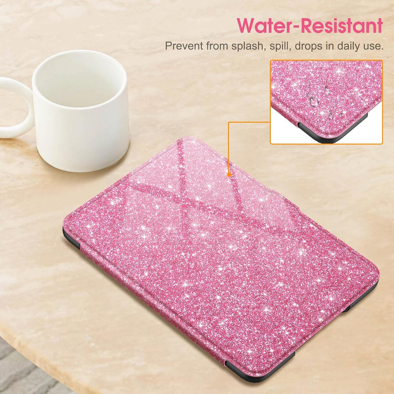 Kindle Paperwhite 7-Inch (12th Gen, 2024)/Kindle Colorsoft 2024 Slim PU Leather Case | Fintie