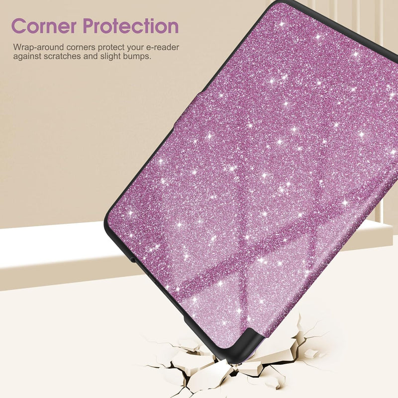 Kindle Paperwhite 7-Inch (12th Gen, 2024)/Kindle Colorsoft 2024 Slim PU Leather Case | Fintie