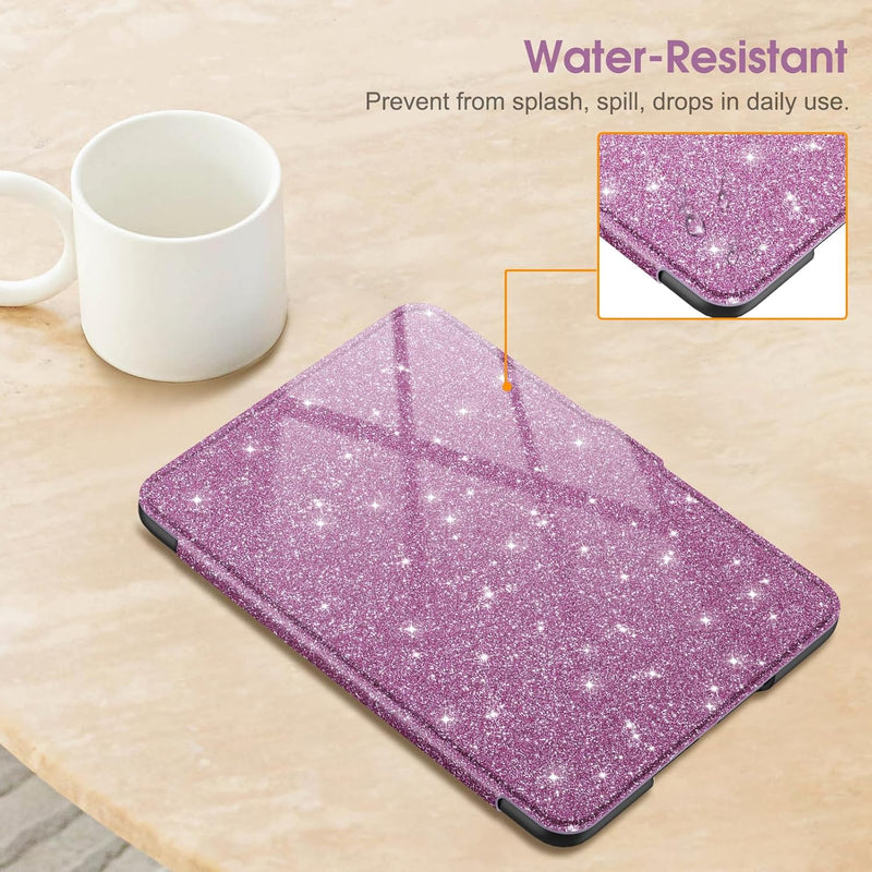 Kindle Paperwhite 7-Inch (12th Gen, 2024)/Kindle Colorsoft 2024 Slim PU Leather Case | Fintie