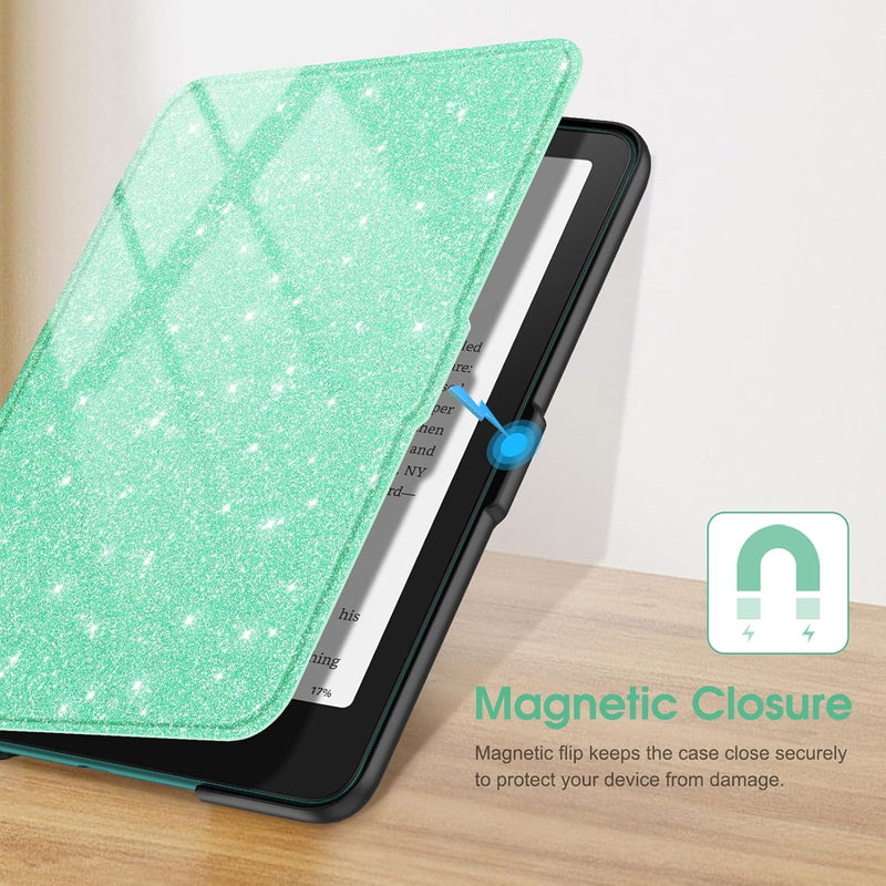 Kindle Paperwhite 7-Inch (12th Gen, 2024)/Kindle Colorsoft 2024 Slim PU Leather Case | Fintie
