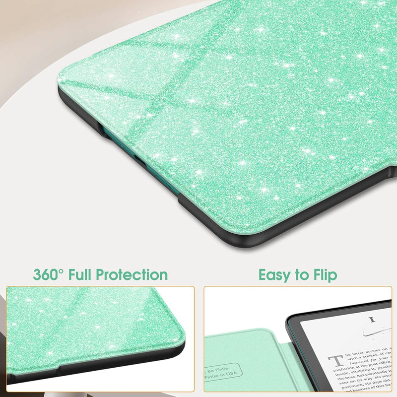 Kindle Paperwhite 7-Inch (12th Gen, 2024)/Kindle Colorsoft 2024 Slim PU Leather Case | Fintie