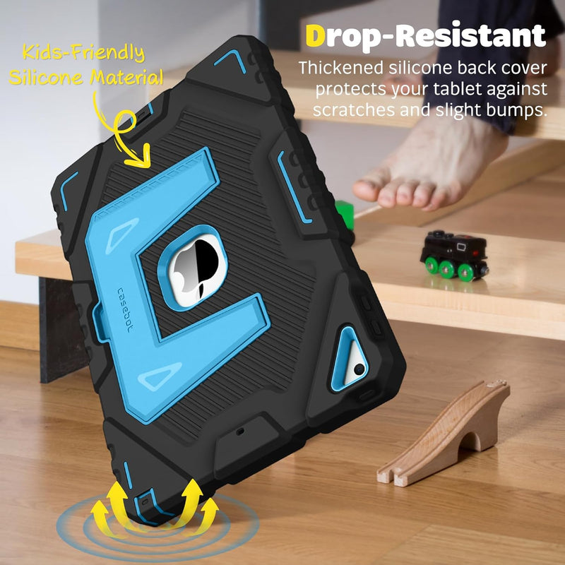 iPad 9th Gen/iPad 8th/7th Gen Rugged Kid Case with Kickstand | Fintie