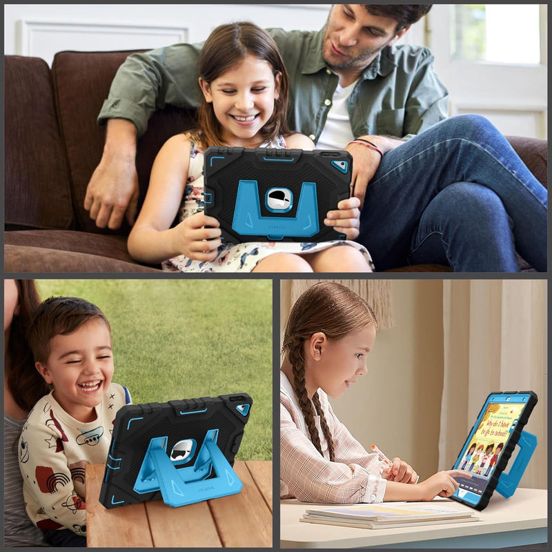 iPad 9th Gen/iPad 8th/7th Gen Rugged Kid Case with Kickstand | Fintie