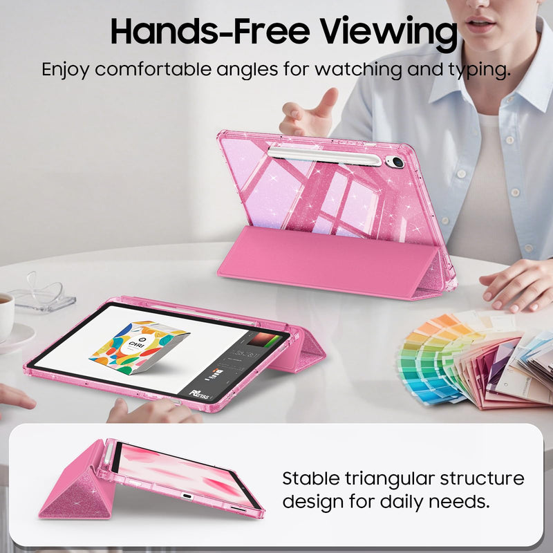 Slim Glittering Case for Galaxy Tab S10 Lite 2025/ Tab S10 FE 5G 10.9"/Tab S9 FE 5G 10.9"/Tab S9 11" | Fintie