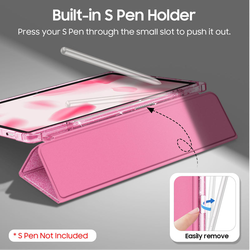 Slim Glittering Case for Galaxy Tab S10 Lite 2025/ Tab S10 FE 5G 10.9"/Tab S9 FE 5G 10.9"/Tab S9 11" | Fintie