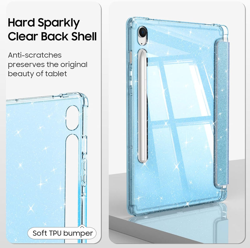 Slim Glittering Case for Galaxy Tab S10 Lite 2025/ Tab S10 FE 5G 10.9"/Tab S9 FE 5G 10.9"/Tab S9 11" | Fintie