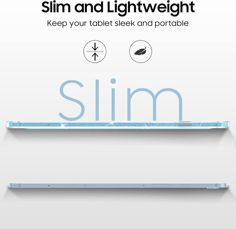 Slim Glittering Case for Galaxy Tab S10 Lite 2025/ Tab S10 FE 5G 10.9"/Tab S9 FE 5G 10.9"/Tab S9 11" | Fintie