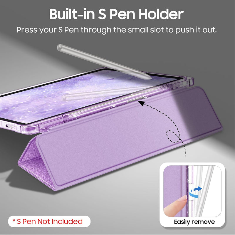 Slim Glittering Case for Galaxy Tab S10 Lite 2025/ Tab S10 FE 5G 10.9"/Tab S9 FE 5G 10.9"/Tab S9 11" | Fintie