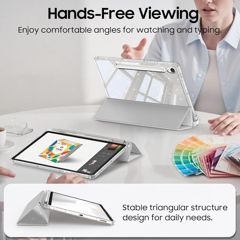 Slim Glittering Case for Galaxy Tab S10 Lite 2025/ Tab S10 FE 5G 10.9"/Tab S9 FE 5G 10.9"/Tab S9 11" | Fintie