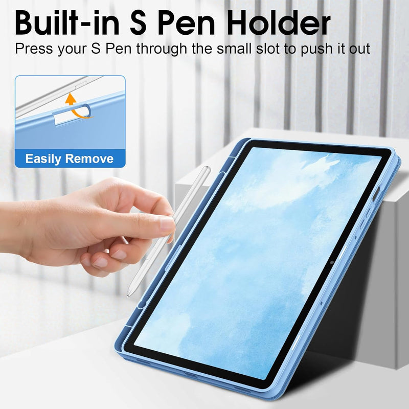 Galaxy Tab S10 Lite 2025/ Tab S10 FE 5G / Tab S9 FE 5G 10.9-Inch / Tab S9 11-Inch Slim Shield Case w/Multiple Angle Stand | Fintie