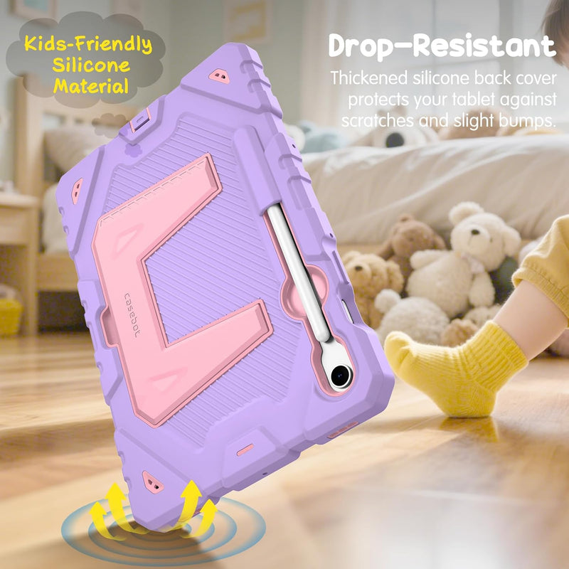 Galaxy Tab S10 Lite 2025/Tab S10 FE 5G 2025/Tab S9 FE 5G/Tab S9 11-inch Kid-Friendly Case with Kickstand | Fintie