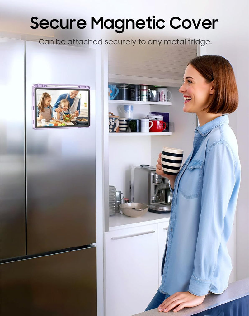 Galaxy Tab S10 Lite 2025/ Tab S10 FE 5G 10.9" /Galaxy Tab S9 FE 5G 10.9"/Galaxy Tab S9 11" Multi-Angle Viewing Rugged Case | Fintie