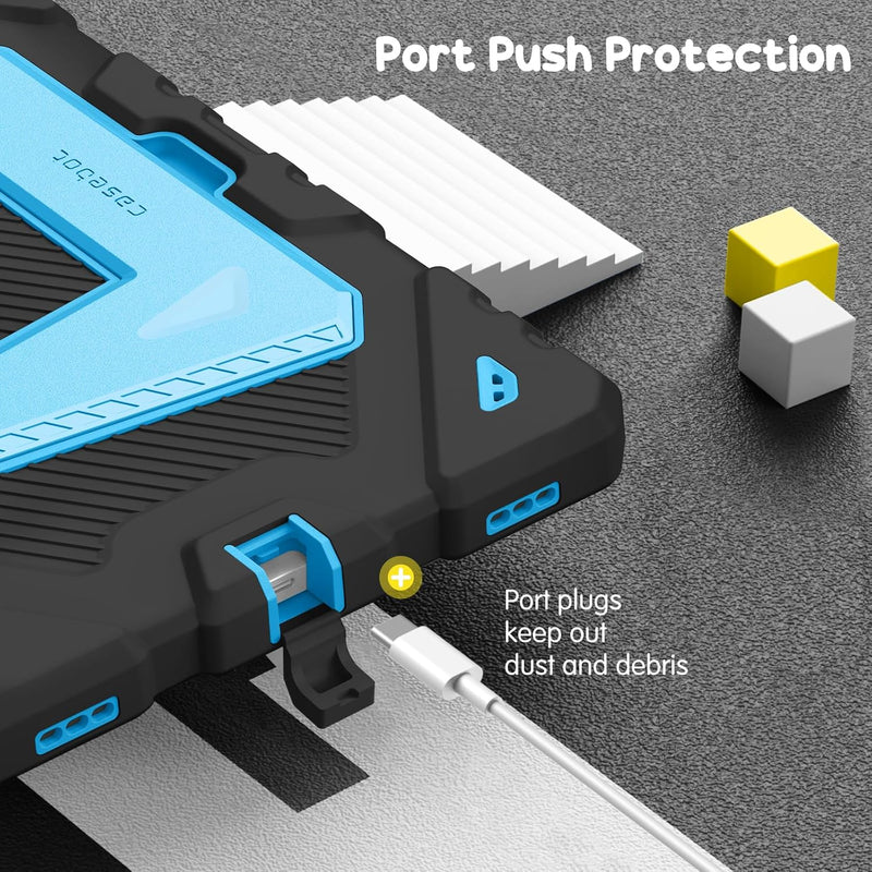 Galaxy Tab S10 Lite 2025/Tab S10 FE 5G 2025/Tab S9 FE 5G/Tab S9 11-inch Kid-Friendly Case with Kickstand | Fintie