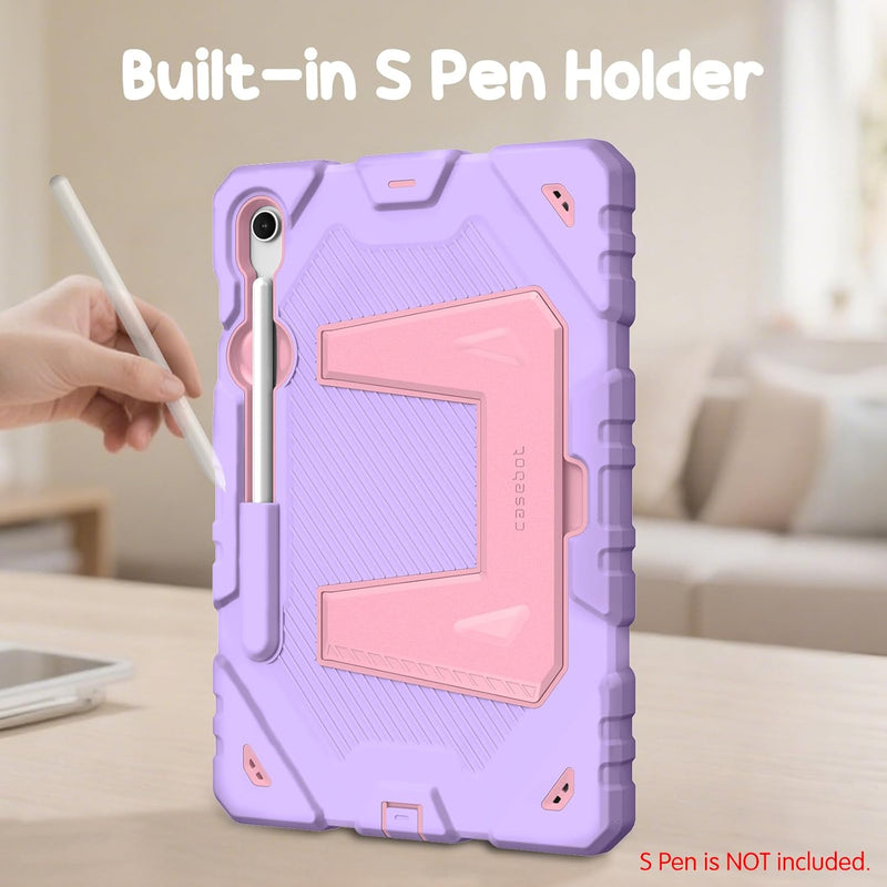 Galaxy Tab S10 Lite 2025/Tab S10 FE 5G 2025/Tab S9 FE 5G/Tab S9 11-inch Kid-Friendly Case with Kickstand | Fintie