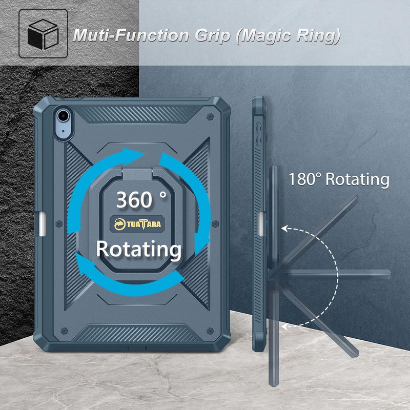 iPad 11-Inch A16 Chip (2025)/ iPad 10th Gen (2022) Tuatara Rugged Case | Fintie