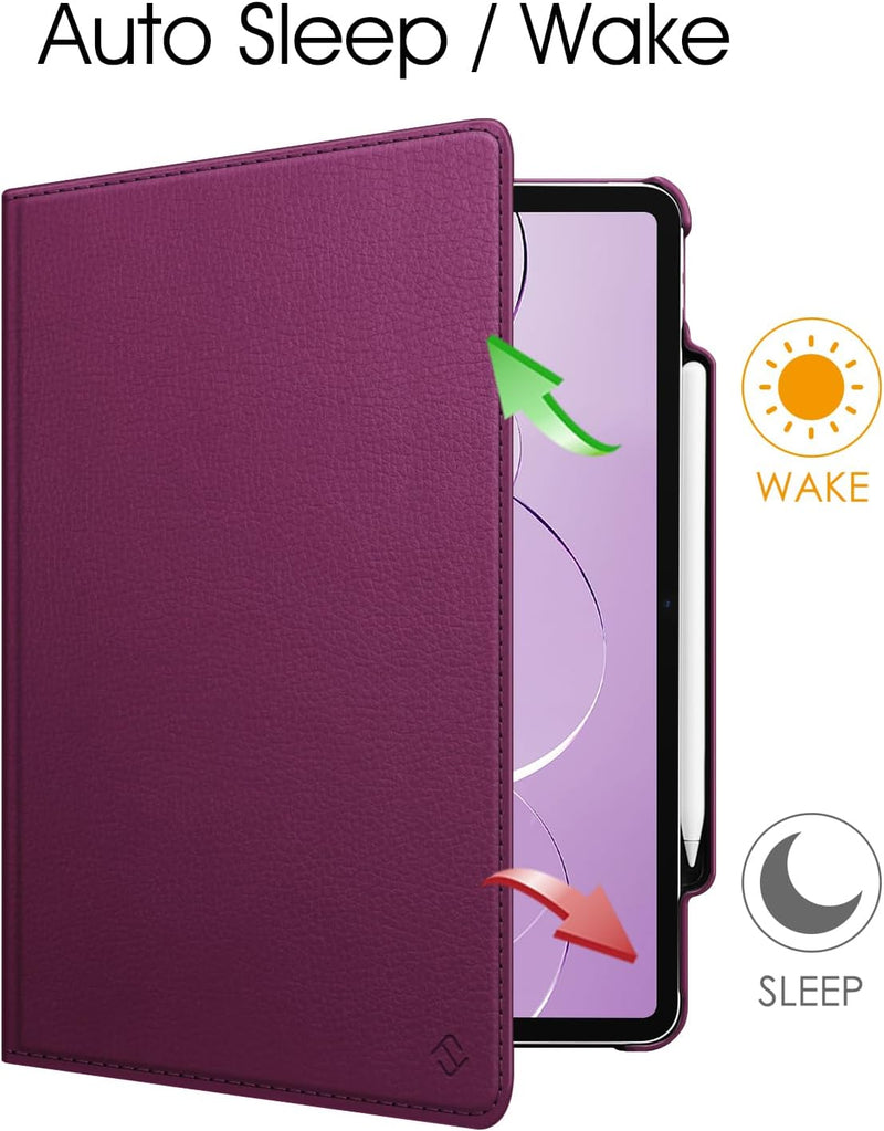 ipad pro 13 case offers auto-sleep/wake function